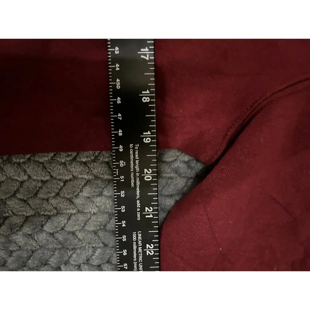 NWT The North Face Circular Design Half Dome Hoodie Mens Small Maroon